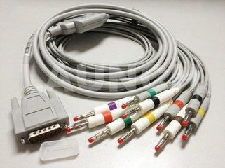 邦健ECG-101/101G/300心电导联线